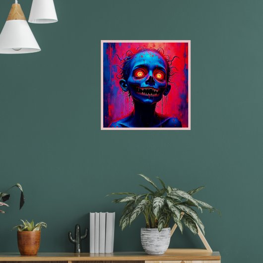 クリムゾンの瞳：心の恐怖 ポスター (リビング1)