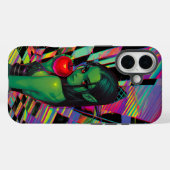 クリムゾンアップルとサイバーフェアヤル小妖精や小人 Case-Mate iPhoneケース (裏面 (横))
