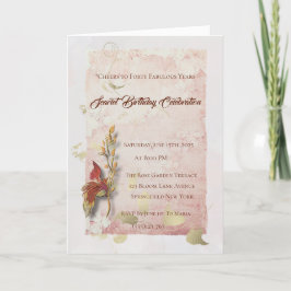 クリムゾンウィスパーズ40歳の誕生日の招待状 シーズンカード