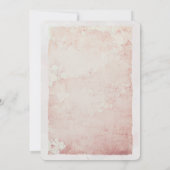 クリムゾンウィスパーズ40歳の誕生日の招待状 招待状 (裏面)