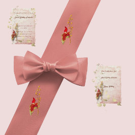 クリムゾンウィスパーズ40歳の誕生日の招待状 招待状