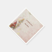 クリムゾンウィスパーズ40th誕生日紙ナプキンス スタンダードカクテルナプキン (角)