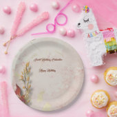 クリムゾンウィスパーズ40th誕生日紙プレート ペーパープレート (パーティー)