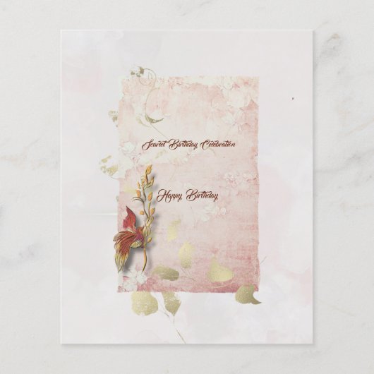 クリムゾンウィスパーバースデーパーティーのチラシ チラシ (正面)