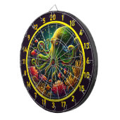 クリムゾンウェーブタコのダーツボード ダーツボード (正面右)