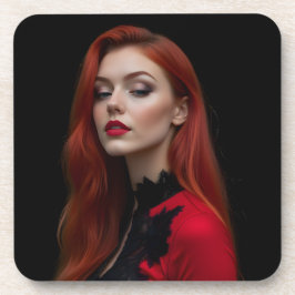 クリムゾンエレガンス：ゴシックポートレート コースター