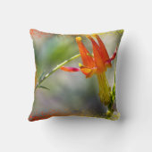 クリムゾンオダマキ（植物）フレーミングエッジ クッション (裏面)