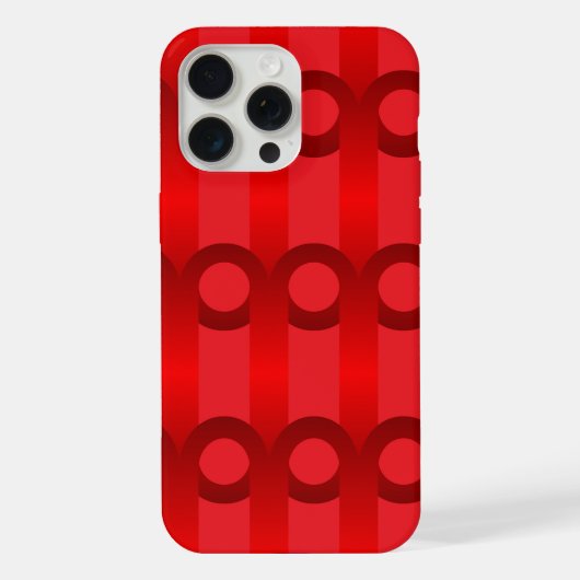 クリムゾンオービットケース iPhoneケース (裏面)
