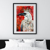 クリムゾンクイーンレイヴンのデコパージュ 薄葉紙