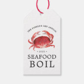 クリムゾンクラブ | カニの煮込みイベント ギフトタグ (正面)