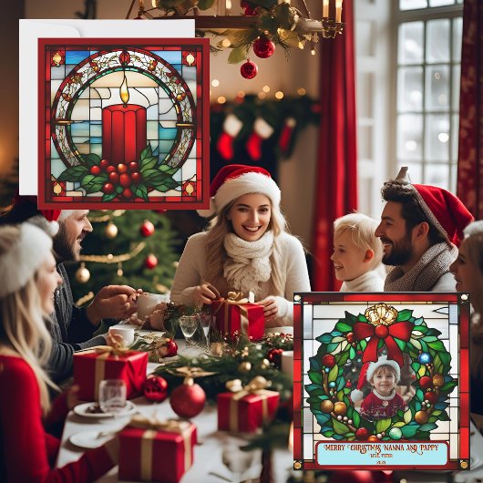 クリムゾンクリスマスキャンドルフェイクステンド