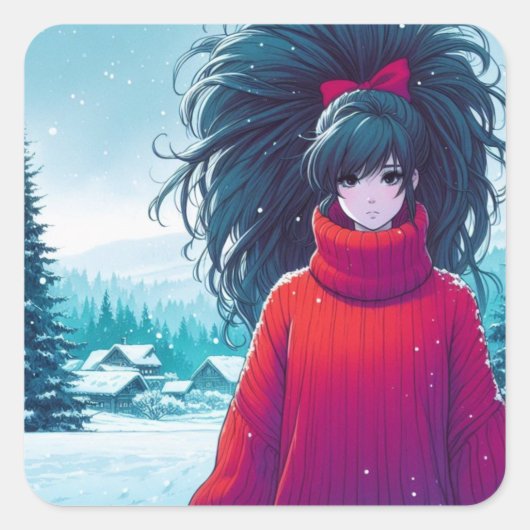 クリムゾングレース スクエアシール (正面)