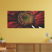 クリムゾンゲルベラマクロ キャンバスプリント (インサイチュ (リビング))