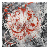 クリムゾンコスモス フォトプリント            (正面)