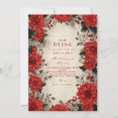 クリムゾンゴシックフローラソイレ 招待状 (正面)