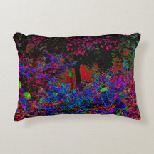 クリムゾンサイケデリックレッド&ブラックガーデンサンライズ