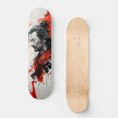 クリムゾンサムライスケートボード スケートボード (正面)