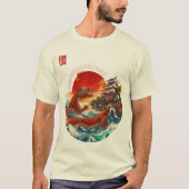 クリムゾンサンのドラゴン Tシャツ (正面)