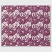 クリムゾンサンタクロースフェスティバルクリスマス ラッピングペーパー (フラット)