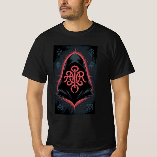 クリムゾンシジルフード姿 Tシャツ (正面)