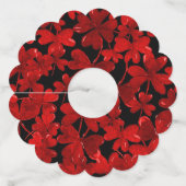 クリムゾンシャムロックスワイングラスラベル ワイングラスタグ (裏面)