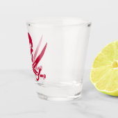 クリムゾンスカル&ソウズカリコジャックの海賊旗 ショットグラス (右)