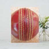 クリムゾンステッチの焦点:クリケットのハートのクローズアップ (スタンド正面)