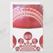 クリムゾンスピン – 美しい赤いクリケットボールアルティ (正面/裏面)