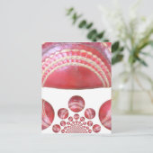 クリムゾンスピン – 美しい赤いクリケットボールアルティ ポストカード (スタンド正面)