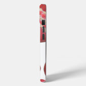 クリムゾンスピン – 美しい赤いクリケットボールアルティ Case-Mate iPhoneケース (裏面 / 左)