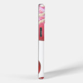 クリムゾンスピン – 美しい赤いクリケットボールアルティ Case-Mate iPhoneケース (裏面 / 右)