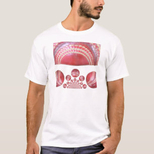 クリムゾンスピン – 美しい赤いクリケットボールアルティ Tシャツ