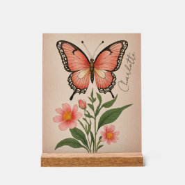 クリムゾンセレナーデパーソナライズされた アクリルサイン