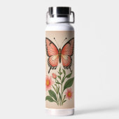 クリムゾンセレナーデパーソナライズされた ウォーターボトル (背面)