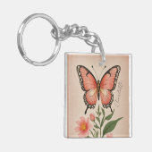 クリムゾンセレナーデパーソナライズされた キーホルダー (正面左)