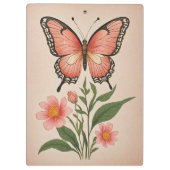 クリムゾンセレナーデパーソナライズされた クリップボード (裏面)