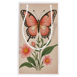 クリムゾンセレナーデパーソナライズされた スモールペーパーバッグ