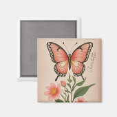 クリムゾンセレナーデパーソナライズされた マグネット (正面/裏面)