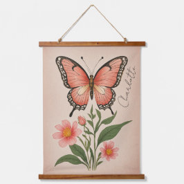 クリムゾンセレナーデパーソナライズされた 吊り下げ型タペストリー