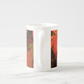 クリムゾンデ離れメプルパーソナライズされた- ボーンチャイナマグカップ (裏面)