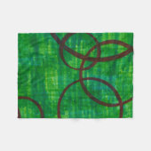 クリムゾントレースII フリースブランケット (正面(横))