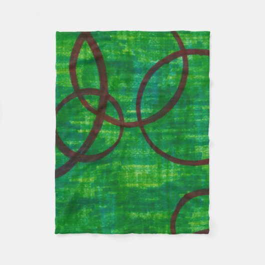 クリムゾントレースII フリースブランケット (正面)