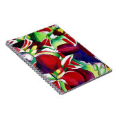 クリムゾントロピカルシンガポールのフラワーアート ノートブック (右側)