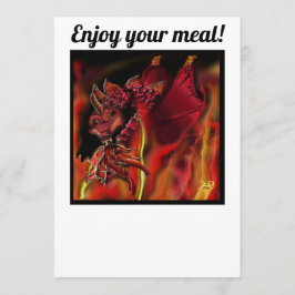 クリムゾンドラゴンフラットメニュー メニュー