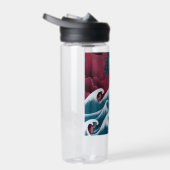 クリムゾンネプチューンオイル塗装 ウォーターボトル (右面)