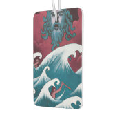 クリムゾンネプチューンオイル塗装 カーエアーフレッシュナー (左)