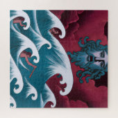 クリムゾンネプチューンオイル塗装 ジグソーパズル (横)