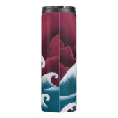 クリムゾンネプチューンオイル塗装 タンブラー (裏面)