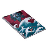 クリムゾンネプチューンオイル塗装 ノートブック (右側)