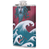 クリムゾンネプチューンオイル塗装 フラスク (左)